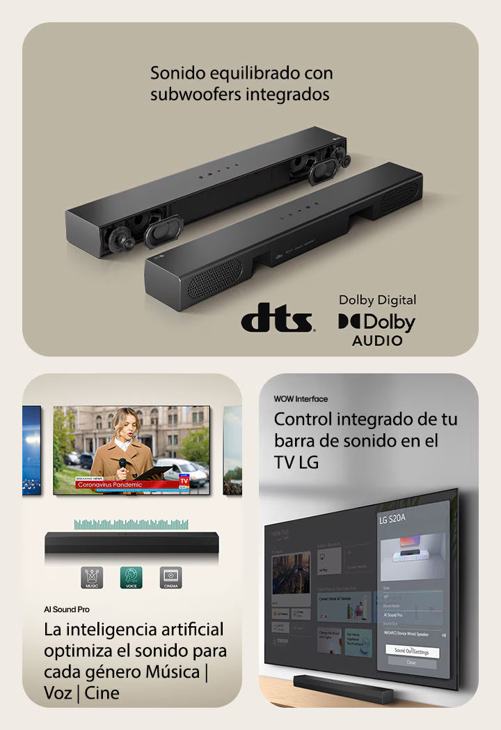Barre de son LG S20A